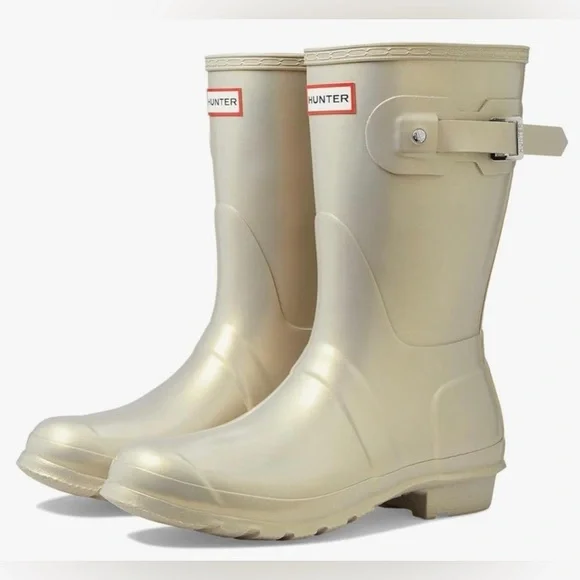 Hunter Shoes Hunter Original Short Nebula Rubber Rain Boots In